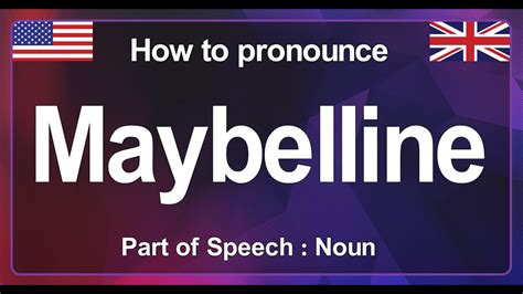 maybelline pronounce